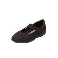 Women's The Ezra Flat by Comfortview in Black (Size 8 M)