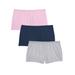 Plus Size Women's Boyshort 3-Pack by Comfort Choice in Basic Pack (Size 11) Underwear