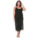 Plus Size Women's Full Slip Snip-To-Fit by Comfort Choice in Black (Size 1X)