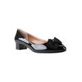 Women's Cameo Pump by J. Renee® in Black Patent (Size 8 M)
