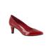 Women's Pointe Pump by Easy Street® in Red Patent (Size 6 M)