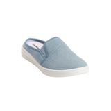 Women's The Camellia Slip On Sneaker Mule by Comfortview in Light Denim (Size 8 1/2 M)