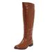 Extra Wide Width Women's The Malina Wide Calf Boot by Comfortview in Cognac (Size 8 1/2 WW)