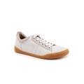 Wide Width Women's Athens Sneaker by SoftWalk in White (Size 9 1/2 W)