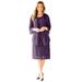 Plus Size Women's Sparkling Lace Jacket Dress by Catherines in Purple Pennant (Size 18 W)