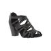 Wide Width Women's Amaze Sandal by Easy Street® in Black (Size 7 W)