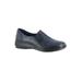 Extra Wide Width Women's Ultimate Slip-On by Easy Street® in New Navy (Size 6 WW)