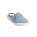 Women's The Camellia Slip On Sneaker Mule by Comfortview in Light Denim (Size 11 M)