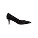 Women's Pointed Toe Kitten Heel by ellos in Black (Size 9 M)