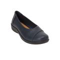 Women's The Gab Flat by Comfortview in Navy (Size 8 1/2 M)