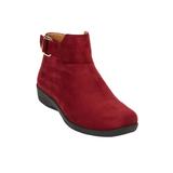 Women's The Cassie Bootie by Comfortview in Rich Burgundy (Size 9 M)