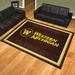 Blue 96 x 1.5 in Area Rug - FANMATS NCAA Synthetic Black/Area Rug Nylon | 96 W x 1.5 D in | Wayfair 20312