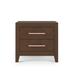 Child Craft Kieran 2-Drawer Nightstand, Metal in Brown | 24 H x 26 W x 17.5 D in | Wayfair F03228.02