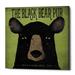 Redwood Rover The Black Bear Pub by Ryan Fowler - Wrapped Canvas Graphic Art Print Canvas in Black/Green | 18 H x 18 W x 0.75 D in | Wayfair