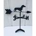 Winston Porter Spuglio Roof Mount Dachshund Weathervane Metal in Black | 17 H x 18 W x 13 D in | Wayfair DD3D208F00324855920D4A16AC59F7A7