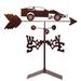 Williston Forge Fiza Race Car Weathervane Metal/Steel in Brown/Gray | 30 H x 21 W x 15.5 D in | Wayfair AE76E7499BAC4E258B879F105005C3AA