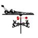 Williston Forge Fiza Handmade Dragster Auto Car Racing Weathervane Metal/Steel in Brown/Gray | 30 H x 21 W x 15.5 D in | Wayfair