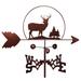 August Grove® Aletra Deer Buck Wildlife Weathervane Metal/Steel in Brown/Gray | 30 H x 21 W x 15.5 D in | Wayfair 10D6BED20FAC4CEBB611755D9039DAC7