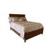 Red Barrel Studio® Clion Low Profile Storage Platform Bed Wood in Brown | 18 H x 42 W in | Wayfair 10527FE947CD45AE990B1B1A0C7F2E84