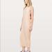 Lululemon Athletica Dresses | Lululemon Lab Nan Dress | Color: Cream/Orange | Size: 4