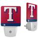 Texas Rangers Stripe Design Nightlight 2-Pack