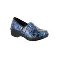 Women's Lyndee Slip-Ons by Easy Works by Easy Street® in Blue Pop Patent (Size 9 M)
