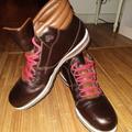 Adidas Shoes | Adidas Fort X Elmwood Original Leather Boots Nwot | Color: Brown/Red | Size: 13