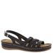 Easy Street Kehlani - Womens 6 Black Sandal W