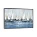 iCanvas Waiting for the Sun by Susan Jill - Painting Print Canvas/Metal in Blue/White | 40 H x 60 W x 1.5 D in | Wayfair SUS198-1PC6-60x40-FF04