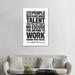 iCanvas Derek Jeter Quote by Susan Ball - Graphic Art Print Canvas/Metal in Black/White | 48 H x 32 W x 1.5 D in | Wayfair SUB11-1PC6-48x32