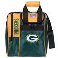 Green Bay Packers Single Bowling Ball Tote Bag with Shoe Compartment