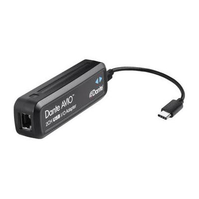 Audinate Dante AVIO 2x2 USB Type-C I/O Adapter for Dante Audio Network ADP-USBC-AU-2X2