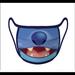 Disney Accessories | Disney Stitch Cloth Face Mask | Color: Blue | Size: Large