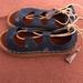 American Eagle Outfitters Shoes | Adorable Star Sandals | Color: Blue/White | Size: 7