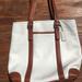 Coach Bags | Coach Handbag And Wristlet Set. White Brown | Color: White | Size: Os