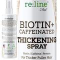 Biotin Hair Thickening Spray for Fine Hair Thickener for Fine Hair Volumizing Spray for Hair Growth Treatment - Infused with Biotin for Hair Growth + Caffeine Dht Blocker NATURAL