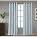 Latitude Run® Goliath Max Blackout Thermal Grommet Single Curtain Panel Polyester in Green/Blue | 63 H x 52 W in | Wayfair