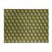 Black/Green 96 x 0.25 in Area Rug - East Urban Home Geometric Yellow/Green/Black Area Rug Polyester | 96 W x 0.25 D in | Wayfair