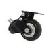 FixtureDisplays PU Stem Wheel 360 Degree Rotation Swivel Furniture Caster Locking Castor | 3.54 H x 1.57 W x 3.94 D in | Wayfair 400750-1PK