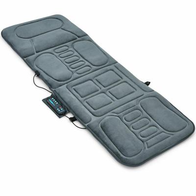 Costway Foldable Massage Mat with Heat and 10 Vibr...