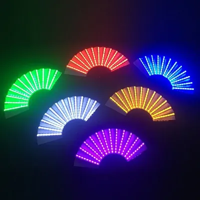 Ventilateurs LED pour fête spect...