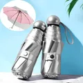 Mini Parapluie de Poche à 8 Côtes Anti UV Soleil Pluie Coupe-Vent observateur Pliant