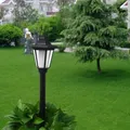 Lampes de pelouse à énergie solaire à LED spot extérieur étanche chemin de jardin lumières de