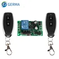 GERMA 433Mhz interrupteur de télécommande sans fil AC 110V 220V 1CH RF Module récepteur relais + 2