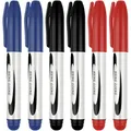 KissButy-Stylo marqueur en continu pointe 2.5mm encre noire rouge bleue pointe brute étudiant