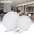 KARWEN-Plafonnier LED haute luminosité panneau lumineux AC 85-265V 6/9/13/18/24W pour salon