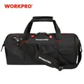 WORKPRO — Sac à outils multifonctions imperméable contenants portables en toile idéaux pour