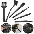 Kit de brosse de nettoyage de clavier noir 6 en 1 petite brosse Anti-poussière d'ordinateur