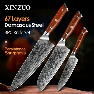 XINZUO – Couteaux de Cuisine Jap...