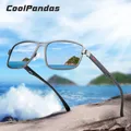 Gafas De Sol zonnebril – lunettes De soleil polarisées pour hommes verres solaires carrés Anti-UV